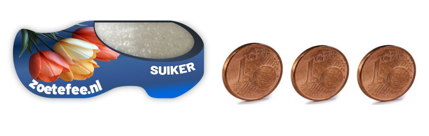 Suikerklompjes 500 st. ( 0,03 €/st )